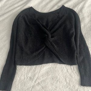 Aerie twist back sweater